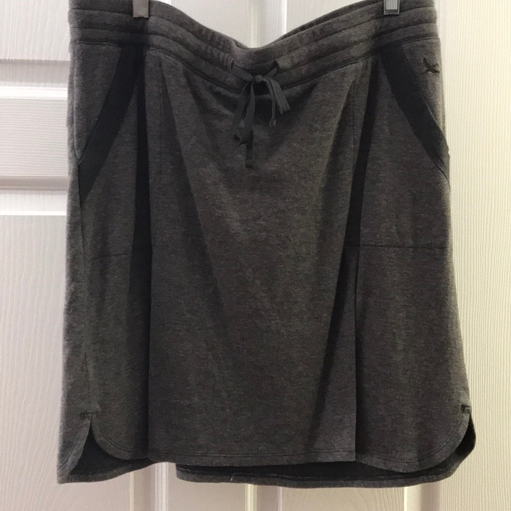 Brown soft skirt ( jersey knit )